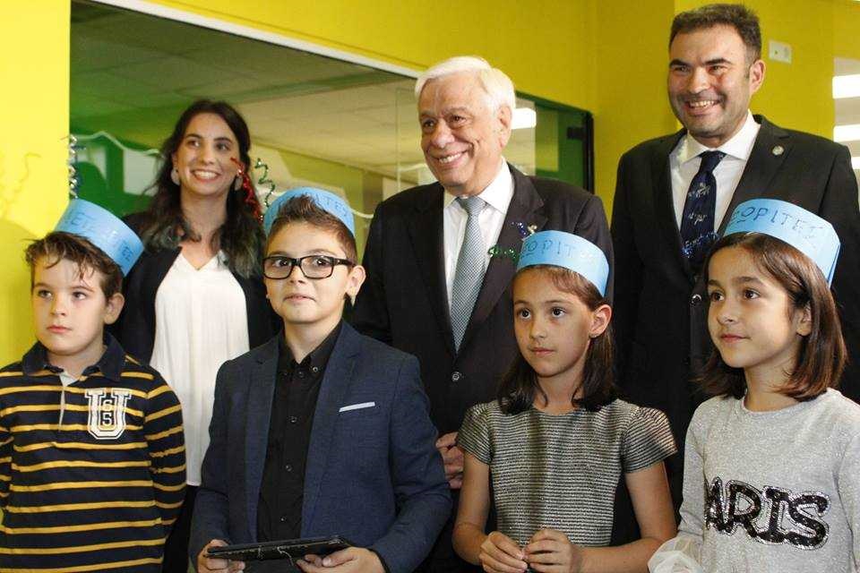 paulopoulosin.jpg Hub Ρομποτικής εγκαινίασε ο Παυλόπουλος