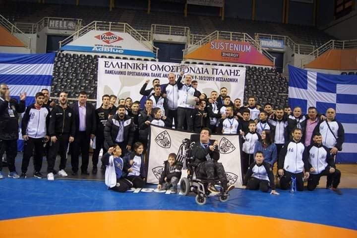 paok11.jpg Η ομάδα ελληνορωμαϊκής του ΠΑΟΚ