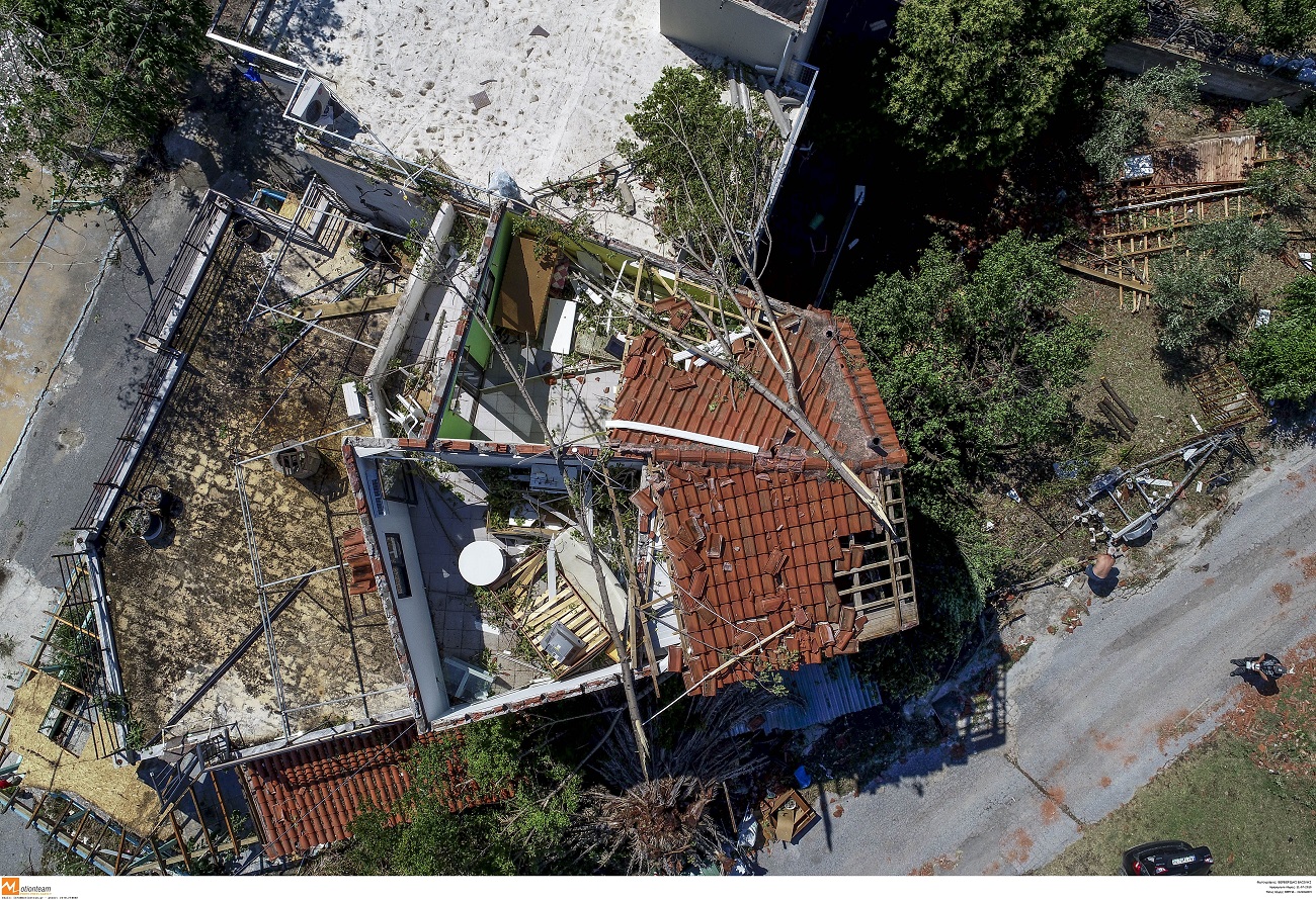 4851647.jpg Άλλο ένα σπίτι που καταστράφηκε στη θεομηνία της Χαλκιδικής