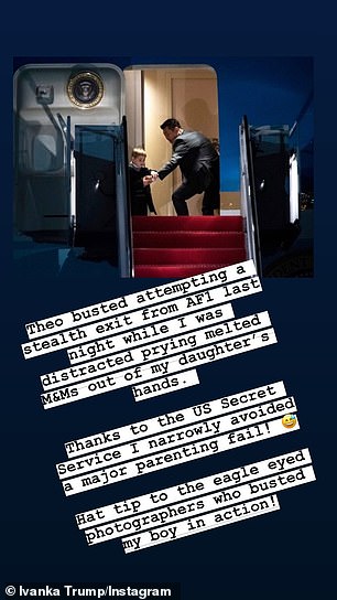 ivanka-trump-instagram.jpg Ο γιος της Ιβάνκα Τραμπ «δαγκώνει» πράκτορα