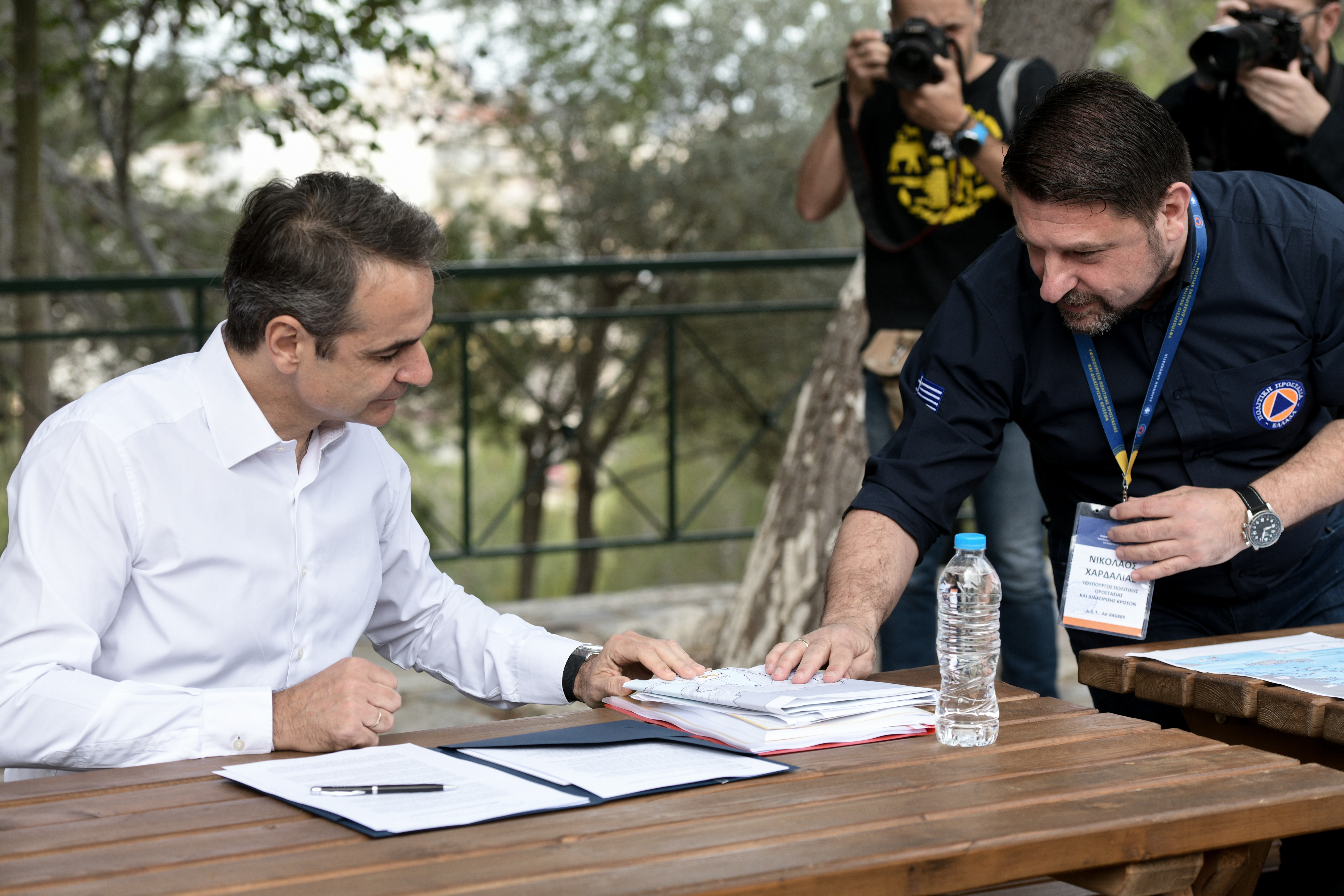 5078116.jpg Στον Υμηττό ο Κυριάκος Μητσοτάκης