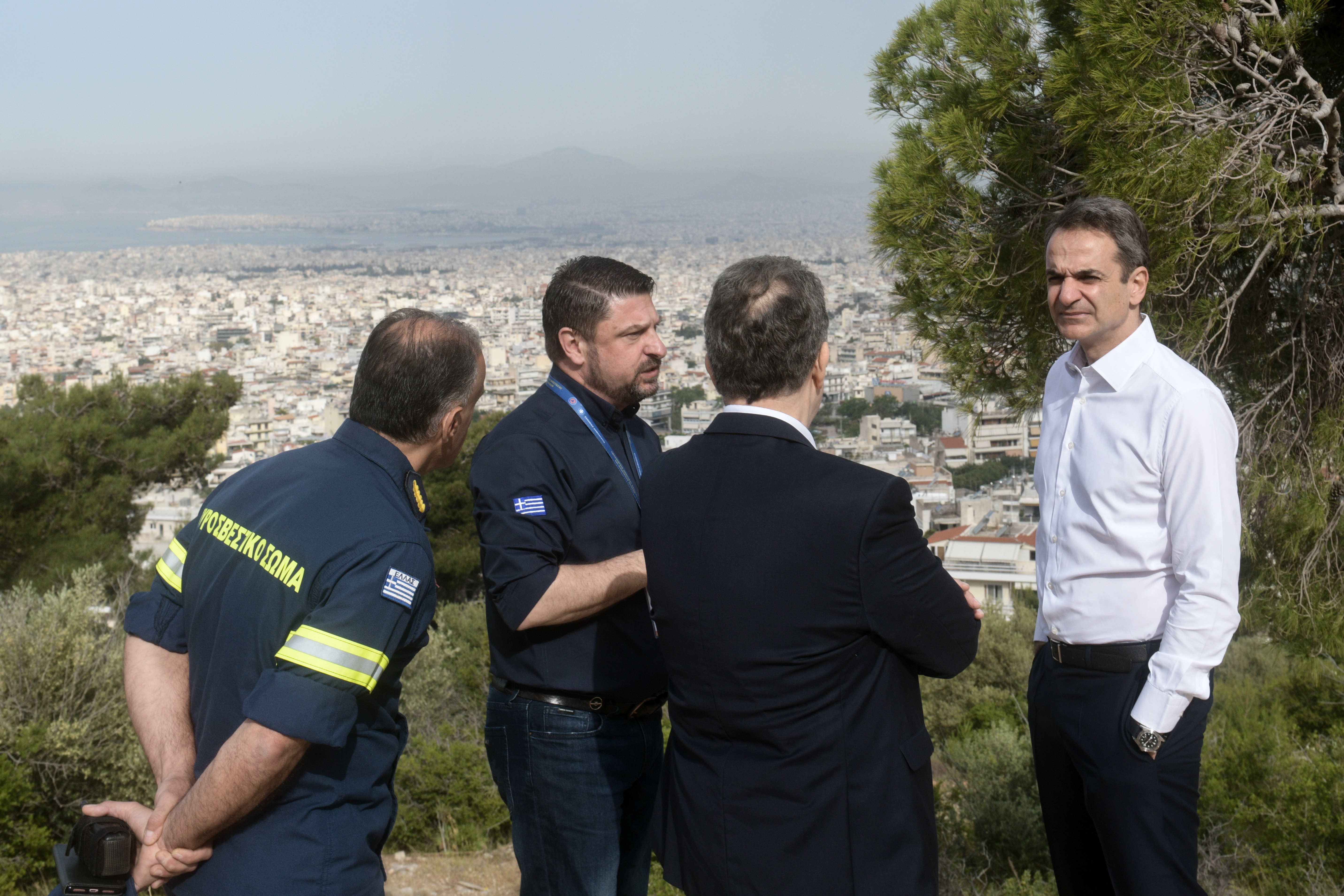 5078127.jpg Στον Υμηττό ο Κυριάκος Μητσοτάκης