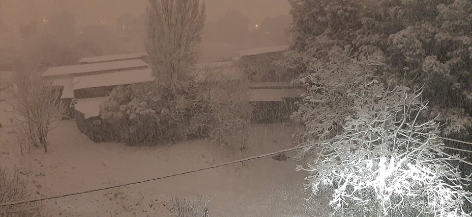 Μαρούσι χιόνια