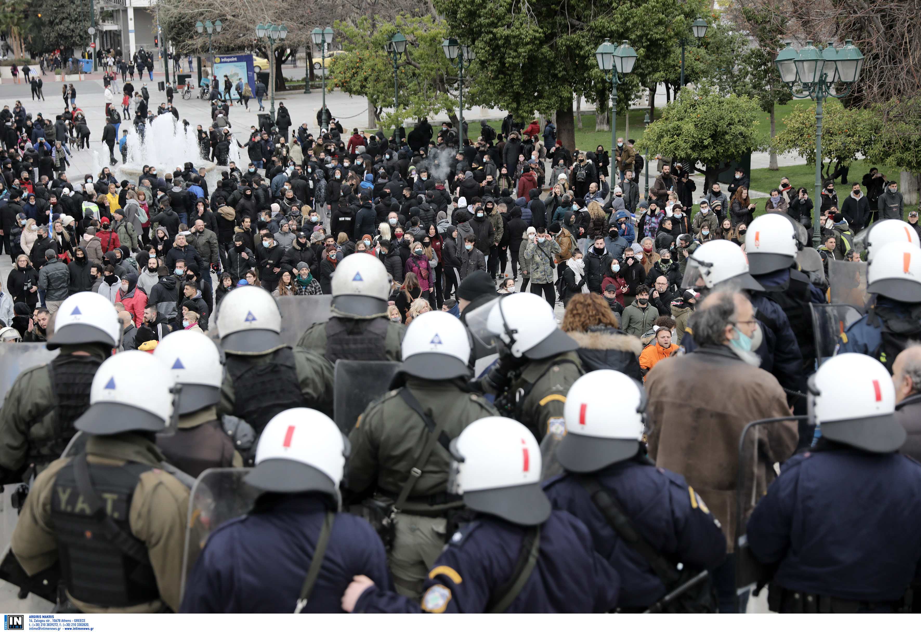 syntagma.jpg επεισόδια στο Σύνταγμα