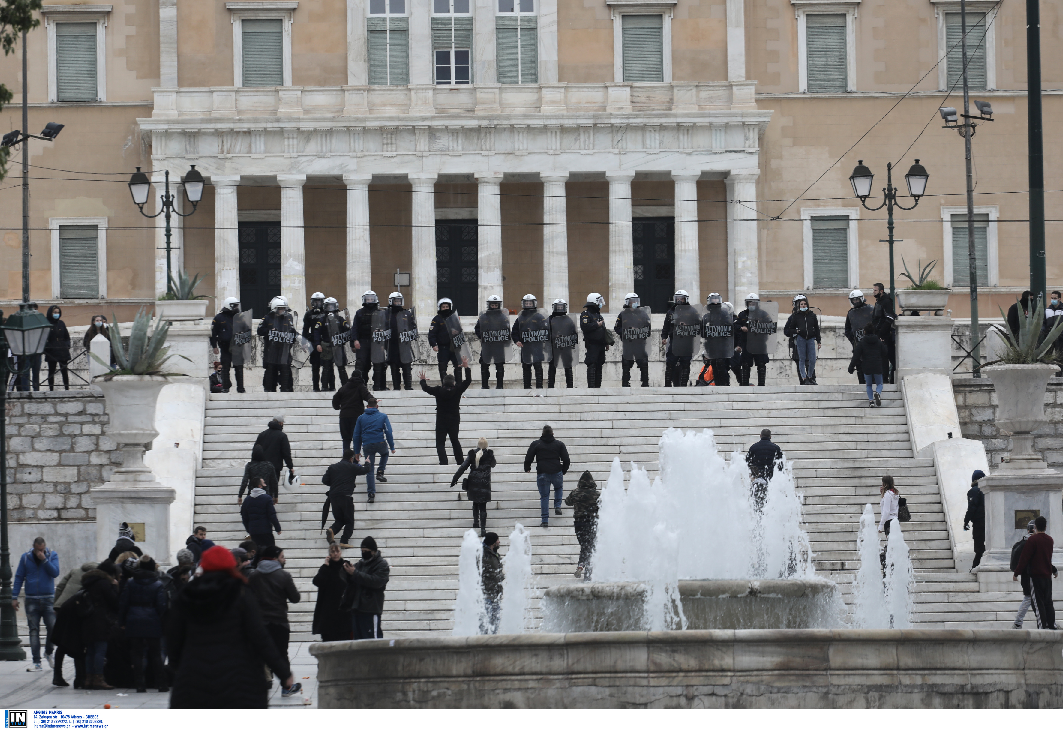 syntagma.jpg επεισόδια στο Σύνταγμα
