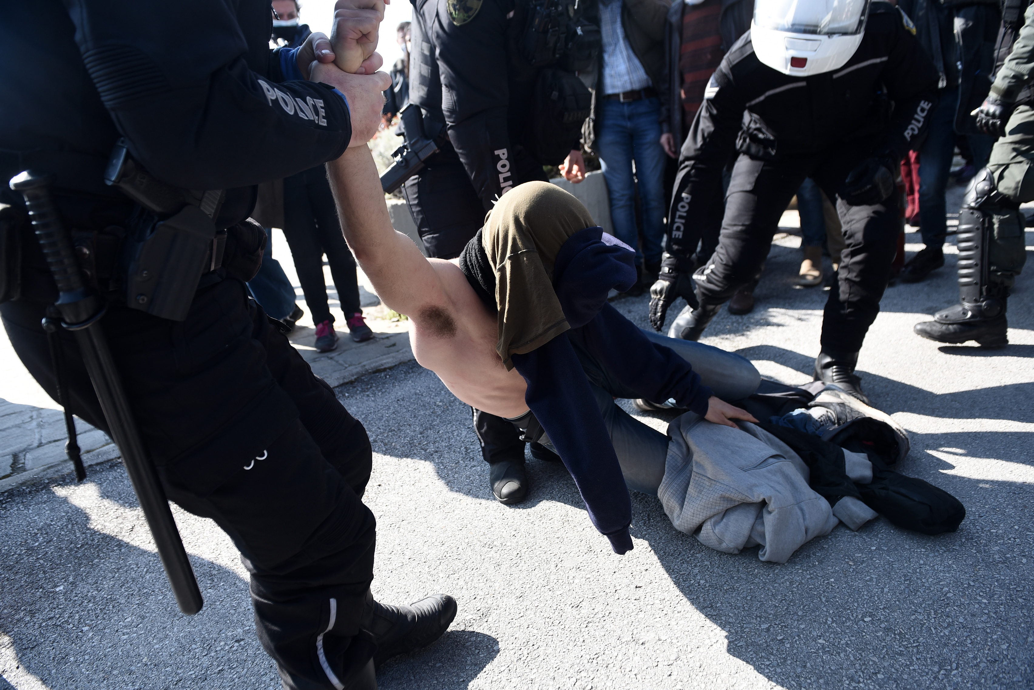 Επεισόδια της Αστυνομίας στο ΑΠΘ