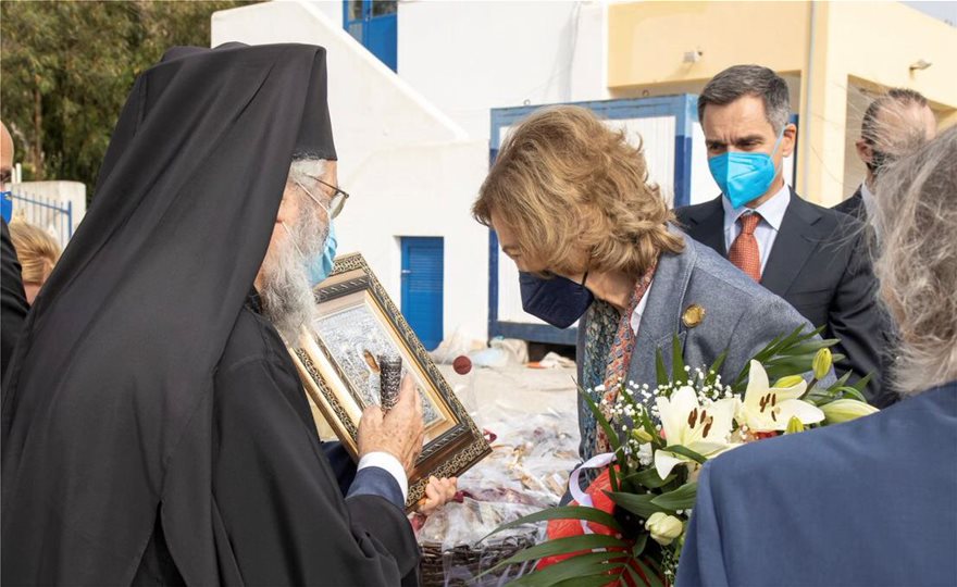 22.jpeg Στη Λέρο έφτασε χθες η Βασίλισσα Σοφία της Ισπανίας