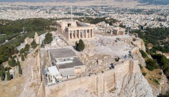 Ο Παρθενώνας στον Ιερό Βράχο της Ακρόπολης