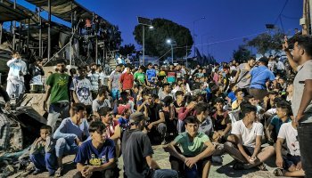 Μόρια, πρόσφυγες