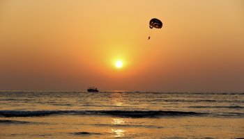 parasailing